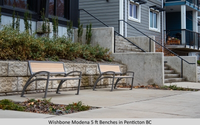 Wishbone Commercial Modena Benches in Penticton BC-2-2 (1)